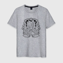 Посейдон древнегреческий бог морей – Мужская футболка хлопок с принтом купить со скидкой в -20%