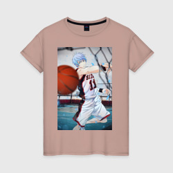 Баскетбол Тэцуя Куроко  – Женская футболка хлопок с принтом купить со скидкой в -20%