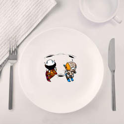 Набор: тарелка + кружка Лунная гонка - фото 2