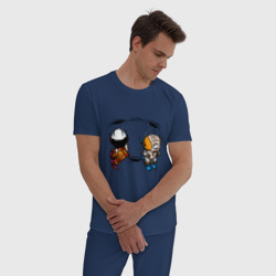 Мужская пижама хлопок Лунная гонка - фото 2