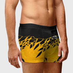 Мужские трусы 3D KTM - оранжевые разломы - фото 2