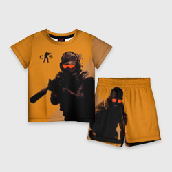 Детский костюм с шортами 3D Тактические стрелки наготове Counter-Strike 2