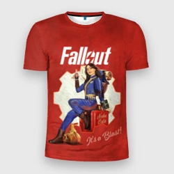 Мужская футболка 3D Slim Fallout - Lucy