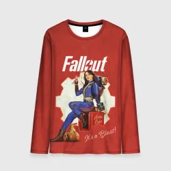 Мужской лонгслив 3D Fallout - Lucy