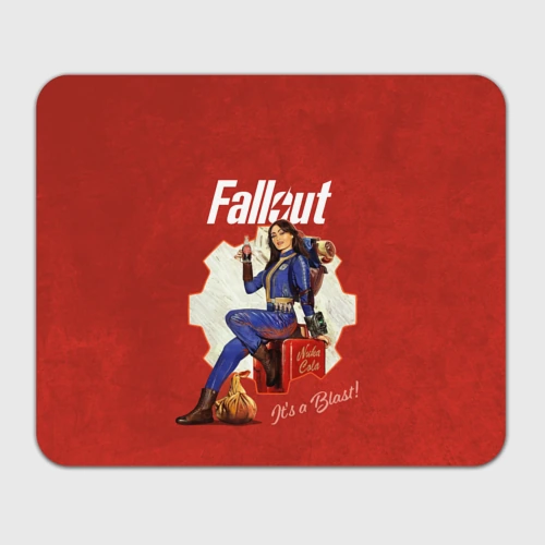 Прямоугольный коврик для мышки Fallout - Lucy