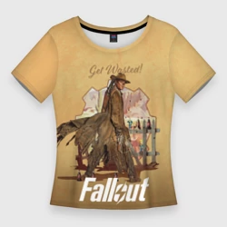 Женская футболка 3D Slim Фаллаут - Гуль