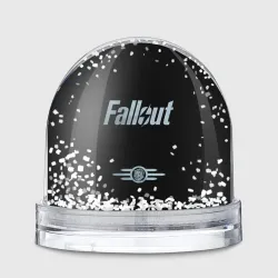 Игрушка Снежный шар Fallout - Logo