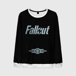 Мужской свитшот 3D Fallout - Logo