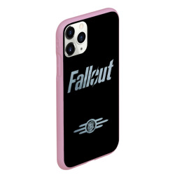 Чехол для iPhone 11 Pro Max матовый Fallout - Logo - фото 2