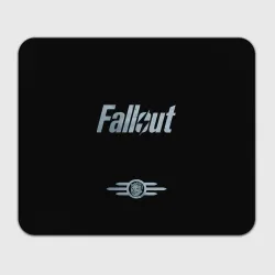 Прямоугольный коврик для мышки Fallout - Logo