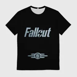 Мужская футболка 3D Fallout - Logo