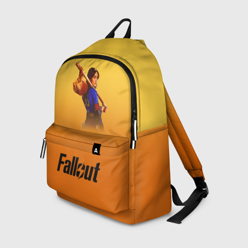 Рюкзак с принтом Фаллаут - Люси, вид спереди №1