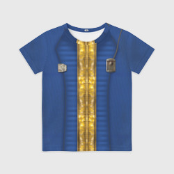 Детская футболка 3D Убежище 32 - Фаллаут костюм