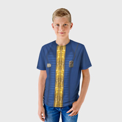 Детская футболка 3D Убежище 32 - Фаллаут костюм - фото 2