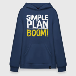 Худи SuperOversize хлопок Simple plan - boom