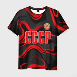 СССР - red stripes – Мужская футболка 3D с принтом купить со скидкой в -26%