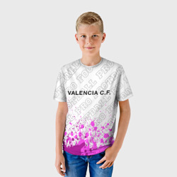 Детская футболка 3D Valencia pro football посередине - фото 2