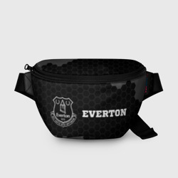 Поясная сумка 3D Everton sport на темном фоне по-горизонтали