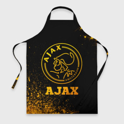 Фартук 3D Ajax - gold gradient