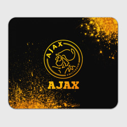 Прямоугольный коврик для мышки Ajax - gold gradient