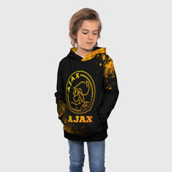 Детская толстовка 3D Ajax - gold gradient - фото 2