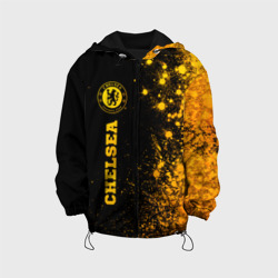 Детская куртка 3D Chelsea - gold gradient по-вертикали