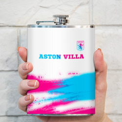 Фляга Aston Villa neon gradient style посередине - фото 2