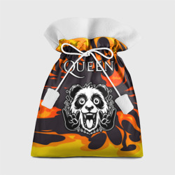 Подарочный 3D мешок Queen рок панда и огонь