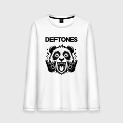 Мужской лонгслив хлопок Deftones - rock panda