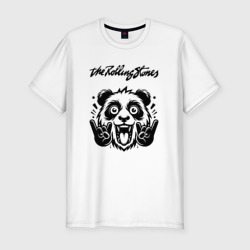 Мужская футболка хлопок Slim Rolling Stones - rock panda