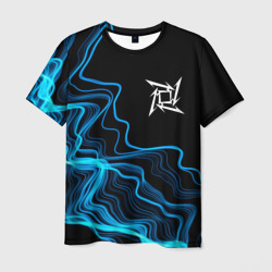 Мужская футболка 3D Metallica sound wave
