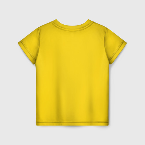 Детская футболка 3D Смайл желтый, цвет 3D печать - фото 2