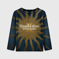 Детский лонгслив 3D Kingdom come 2 deliverance  key art