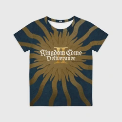 Детская футболка 3D Kingdom come 2 deliverance  key art