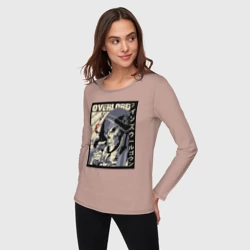 Женский лонгслив хлопок Повелитель Момонга - фото 2