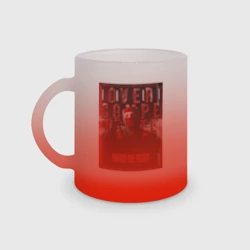 Кружка матовая стеклянная  В маске - Twenty one pilots