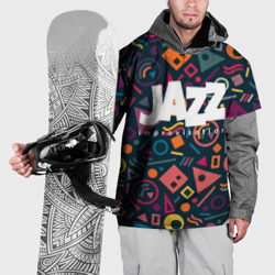 Накидка на куртку 3D Jazz improvisation