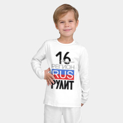 Детская пижама с лонгсливом хлопок 16 - республика Татарстан - фото 2