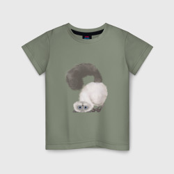 Детская футболка хлопок Чудо по имени Кошка