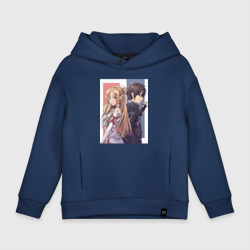 Детское худи Oversize хлопок Мастера Меча Онлайн Асуна