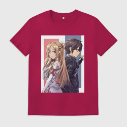 Мужская футболка хлопок Мастера Меча Онлайн Асуна