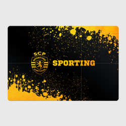 Магнитный плакат 3Х2 Sporting - gold gradient по-горизонтали