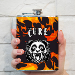 Фляга The Cure рок панда и огонь - фото 2