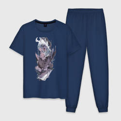 Re:Zero Рем горничная – Мужская пижама хлопок с принтом купить со скидкой в -10%