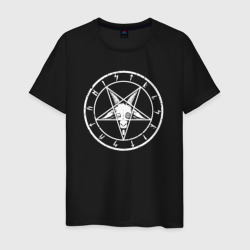 Satan – Мужская футболка хлопок с принтом купить со скидкой в -20%