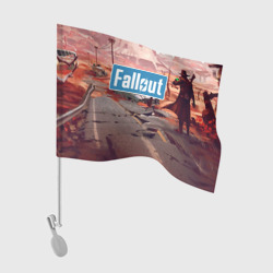 Флаг для автомобиля Fallout 2024