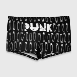 Мужские купальные плавки 3D Punk pins