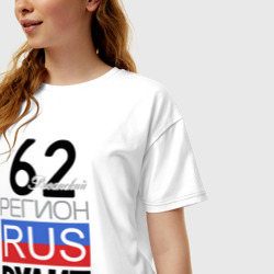 Женская футболка хлопок Oversize 62 - Рязанская область - фото 2