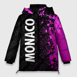 Женская зимняя куртка Oversize Monaco pro football по-вертикали