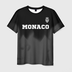 Мужская футболка 3D Monaco sport на темном фоне посередине